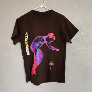 Travis Scott  Merch Digital T- Shirt Color brownSize Small